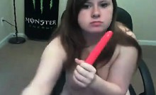 Chubby Cutie Masturbates In Her Room