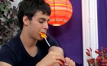 Twink shares his lollipop