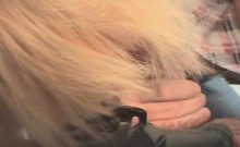 Old Blonde Street Walking Crack Whore Sucking Dick Pov