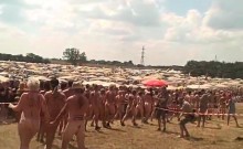 World-euro-danish & Nude People On Roskilde Festival 2009