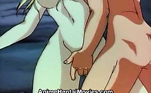 Blonde Sucks Cock And Fingered In The Cunt - Anime Hentai