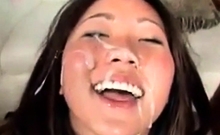 Asian Whore Double Cum Facial