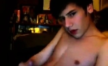 Young Boy On Webcam