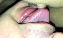Lecker Sperma Fotze Lecken