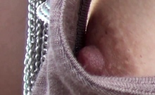Asian Teen Shows Nipples