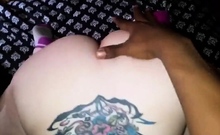 Tatted Up White Girl Obeys Bbc