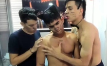 Cock Sharing Gay Group Sex