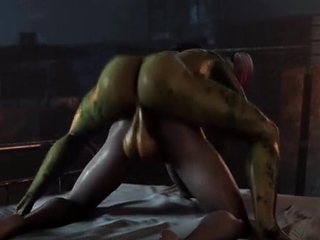 Harley Quinn And Poison Ivy Doggystyle [Amazonium]