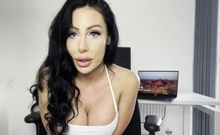 SPH busty solo British MILF talks dirty