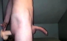 Big Cock Prostate Milked by Amateur