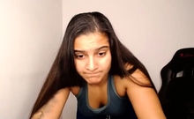 Teen Cute Italian Brunette Solo At