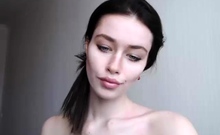 Brunette Solo Webcam Masturbation