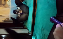 Bdsm bitch toys ass and pierced pussy in fetish hd solo