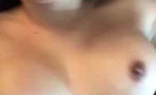 Big tit amateur sucks and tit fucks a big cock