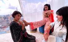 SAHARA KNITE - Desi Bhabhi Threesome