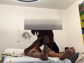 Beautiful brunette caught fucking on hidden cam massage