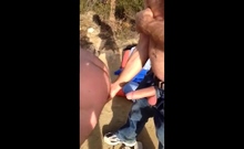 Stranger Beach Fuck with a Big-Cock Daddy Bear