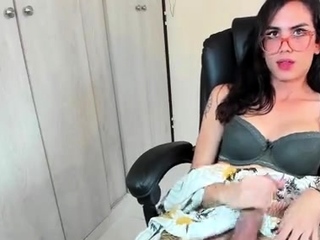 Solo webcam tranny masturbation