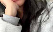 Asian MILF Sucks Big Cock And Jerks Out Cum