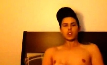 Twink's Amateur Striptease and Webcam Jerk Off Session