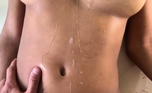 Sexy blonde amateur sucking and fucking in POV