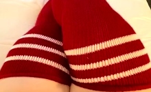 Amateur webcam girl masturbate big dildo