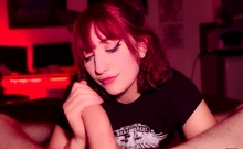 Hot Teen Blowjob Handjob