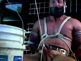 Derek Pain Feels Pleasure While His Balls Are in Torment