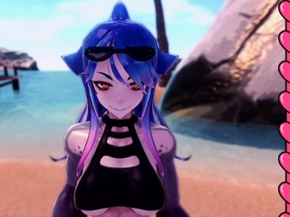 Awesome hentai anal sex with stunning excited nurse