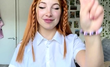 Blonde Teen Solo Masturbating On Webcam