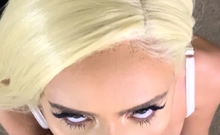 Sexy amateur blonde blowjob amp cumshot HD