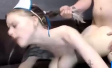 Amateur Babe with Big Natural Tits on Webcam