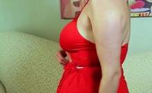 Blonde MILF with Big Boobs Playing Cam Free Porn