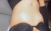 Amateur hottie solo masturbation