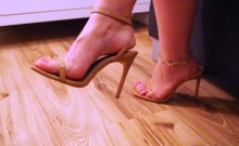 Maitresse Madelines Solo Foot Fetish Pov
