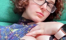 Big boobs milf masturbates with her dildo