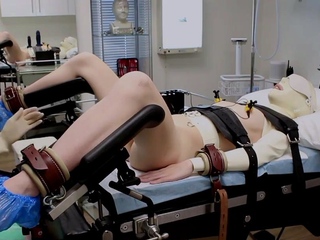 Miss Kimberley Treats Female Patient With Electrics, Anal