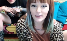 Cute amateur webcam teen girl toying pussy on webcam