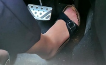 Three milfs and guy in foot fetish orgy
