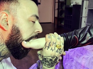 Beautiful Brunette Foot Fetish