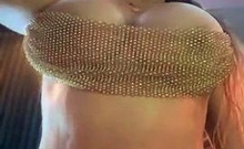 Big boobs milf masturbates with her dildo