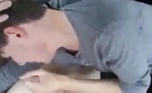 Big Cock Blowjob in the Car at a Public Park