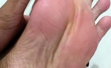 Black Amateur Explore Hot Foot Fetish