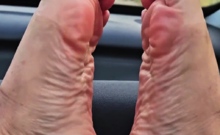 Foot Fetish Rimming For Blonde Outdoors
